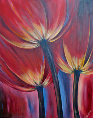 RED TULIPS